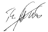 Unterschrift Thomas Schärer